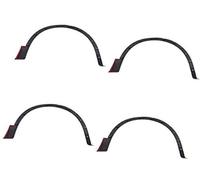 Jodriva Parafango laterale for auto, parafango automatico, parafango nero, rivestimento for sopracciglia, for BMW, X5 E70 2007 2008 2009 2010 2011 2012 2013 Rivestimento passaruota(4PCS)