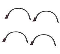 Jodriva Parafango passaruota laterale auto, for Mazda, CX-4 CX4 CX 4 2016 2017 2018 2019 Auto Flares Nero Parafango Ruota Sopracciglio Trim Rivestimento passaruota(4PCS)