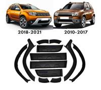 Jodriva Passaruota e modanature for auto, for Renault, for Dacia, Duster 2010-2022 Decorazioni for auto Set completo Paraurti Coperture Rivestimento passaruota(2018-2021)