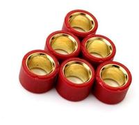 Jodriva Pesi a rulli 6 pezzi 7g 11g 12g 13g 16g 20x15mm, for 125cc 150cc 4 tempi Peso della puleggia dello skateboard(BLACK 20x15mm 11g)