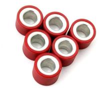 Jodriva Pesi a rulli 6 pezzi 7g 11g 12g 13g 16g 20x15mm, for 125cc 150cc 4 tempi Peso della puleggia dello skateboard(BLACK 20x15mm 7g)