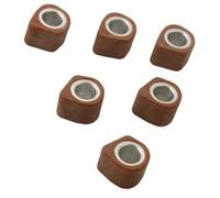 Jodriva Pesi a rulli for variatore 16x13mm 4g 5.5g 6g 7g, for 50cc GY6 139QMB e modelli simili Peso della puleggia dello skateboard(BLACK 4g)