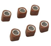 Jodriva Pesi a rulli for variatore da corsa 16x13mm, for modelli di scooter 50cc 4T 4g 5,5g 6g 7g Peso della puleggia dello skateboard(BLACK 16x13mm 4g)