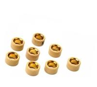 Jodriva Pesi a rulli variatore ad alte prestazioni 8 pezzi 9g 13g 14g 20x12mm, for Majesty X-City X-Max 250cc YP250 Peso della puleggia dello skateboard(BLACK 20x12mm 9g)