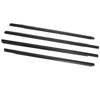 Jodriva Protezione for bordi portiera auto, for Citroen, for Elysee 2014 2015 2016 4 pezzi Guarnizione for finestrini auto Striscia di guarnizione per porte e finestre(Schwarz)