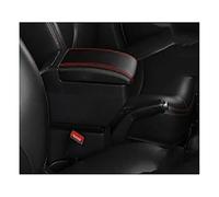 Jodriva Scatola portaoggetti for braccioli for auto, scatola for console centrale, for accessori Alto 2008-2016 Scatola bracciolo console centrale auto(BLACK F1 Red Line No Usb)