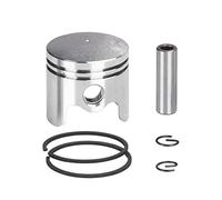 Jodriva Set di anelli for spinotto del pistone da 40 mm, kit pistone for tosaerba elettrico, for pezzi di ricambio for decespugliatore 40-5 43cc BC430 CG430 1E40F-5 Kit pistone per motosega