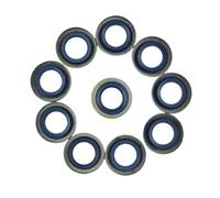 Jodriva Set paraolio albero motore, for Husqvarna, decespugliatore 343R 250R 250RX 252RX 265RX 345R 343F 343FR 345FX 345FXT 345RX Kit cuscinetto albero motore motosega