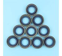 Jodriva Set paraolio manovella 10 pz/lotto, for Husqvarna, 61 181 268 66 65 77 266 272 XP 480 Motosega 503260204 Kit cuscinetto albero motore motosega