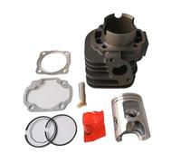 Jodriva Set pistone cilindro da 50 mm, for scooter ATV, for Minarelli 1E50QMF 2 tempi 90cc JOG90 4DM Polaris90 Asse 90, for Keeway, for Hurricane 90 Gruppo pistone motosega