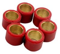Jodriva Set rulli variatore 16x13mm 4g - 7g, for 50 Buxy M Vivacity Speedake Speedfight 1 2 Splinter Squab TKR 50cc Peso della puleggia dello skateboard(BLACK 16x13mm 5.5g)