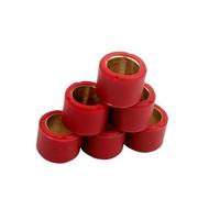Jodriva Set rulli variatore 16x13mm 4g - 7g, for 50 Buxy M Vivacity Speedake Speedfight 1 2 Splinter Squab TKR 50cc Peso della puleggia dello skateboard(BLACK 16x13mm 7g)
