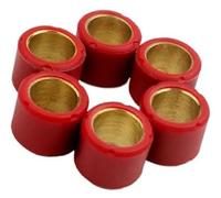 Jodriva Set rulli variatore 16x13mm 4g - 7g, for 50 Buxy M Vivacity Speedake Speedfight 1 2 Splinter Squab TKR 50cc Peso della puleggia dello skateboard(BLACK 16x13mm 4.5g)