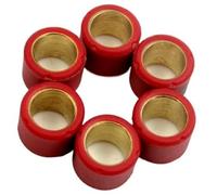 Jodriva Set rulli variatore 50cc 4T 16x13mm Pesi 4g 4.5g 5.5g 6g 7g, for vari modelli Peso della puleggia dello skateboard(BLACK 16x13mm 5g)