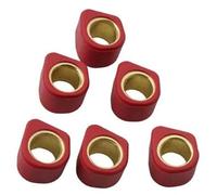 Jodriva Set rulli variatore Racing 16x13mm 4g 5.5g 6g 7g, for scooter Easy Moving 50 1995 1996 50cc 1994 1997 Peso della puleggia dello skateboard(BLACK 16x13mm 7g)