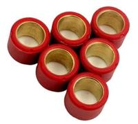Jodriva Set rulli variatore scooter 16x13mm Pesi 4g 4,5g 5g 5,5g 6g 6,5g 7g, for motori 50cc 139QMB 139QMA 4 tempi Peso della puleggia dello skateboard(BLACK 16x13mm 7g)