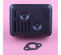 Jodriva silenziatore di scarico con kit guarnizioni scudo termico GX110 GX120 GX140 GX160 GX200 Kit silenziatore per motosega