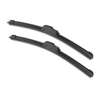 Jodriva Spazzole tergicristallo anteriori for auto, for Jeep, Cherokee KL 2014-2019 Spazzole for parabrezza parabrezza 26"+18" Accessori auto tergicristalli Spazzola tergicristallo anteriore(BLACK Lef