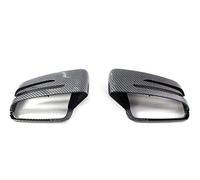 Jodriva Specchietto retrovisore auto Custodia nera protettiva LR, for, Classe C W176 W246 W204 W212 W221 CLS X156 C117 Copertura per specchietto retrovisore auto(Carbon fiber pattern)