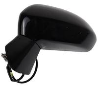 Jodriva Specchietto retrovisore auto Specchietti esterni per auto, per Jazz 2005-2008, per berlina 2003-2006 City 2007-2008 Regolazione lente elettrica laterale(Black LH Black Left Passenger Side)