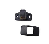 Jodriva Staffa for gancio for visiera parasole Hange 1 pz, for Golf, Passat Polo, Beetle, Skoda, Octavia, A5 Fabia Clip per visiera parasole(Schwarz)