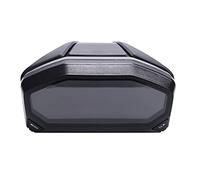 Jodriva Universale Motociclo LIGHT LCD Tachimetro Digitale Retroilluminato Impermeabile Contachilometri Contagiri, for 1,2,4 Cilindri Yg150-23 Contachilometri per moto