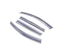 Jodriva Visiera for finestre a croce, for POLO, Mk5 GTI Vivo 2011~2022 Tende da sole Deflettore for pioggia Adesivo for sopracciglia Accessori Visiera per portiera auto