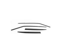 Jodriva Visiera for finestrini auto, for Kia, EV6 CV GT-Line 2022~2024 Deflettore for fumo, protezione for prese d'aria, tenda da sole, pioggia, accessori for sopracciglia Visiera per portiera auto