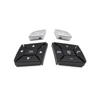 Jodriva W166 W463 Interni Nero Volante Pulsante Copertura Interruttore di comando Trim, for ML GL Classe G GL550 GL350 ML350 Interruttore di regolazione del seggiolino auto(Black Model B)