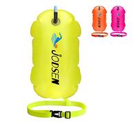Jodsen - Boa di Nuotata,Galleggiante Da Nuoto All'aperto, Gonfiabile Borsa Asciutta Traino,Per Triathlon Snorkeling In Acque Libere Accessori allenamento Corsa,Bolla Altamente Visibile (Giallo)