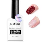 JODSONE 18ML Remover Semipermanente Unghie, Lucidare la superficie dell'unghia e applicare il solvente per unghie, Smalto Semipermanente in 3-5 Minuti, Non c'è ammollo o avvolgimento