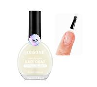JODSONE Base Coat Smalto per unghie Asciugatura rapida, smalto trasparente di base a lunga durata Asciugatura rapida all'aria, alta lucentezza Non richiede luce UV Per donne Salone Fai da te Nail art