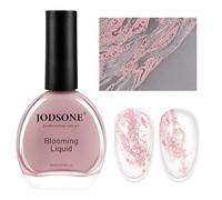 JODSONE Blooming Gel - 16,5 ml Rosa Blooming Gel Polish Nail Polish for Spreading Effect Marble, High Fluidity Wave Textures for Ocean Wave Nail Art, Soak Off Diy Nail Art Design