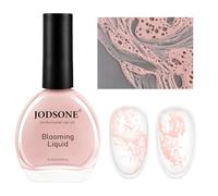 JODSONE Blooming Gel - Smalto gel rosa chiaro da 16,5 ml per effetto marmorizzato, texture ondulate ad alta fluidità per nail art effetto onde oceaniche, smalto soak off fai da te per nail art.