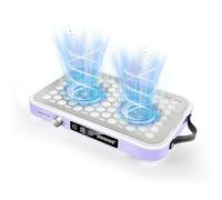 JODSONE Collettore di polvere professionale per unghie con doppia ventola turbo e display a LED, portatile, ad alta efficienza, controllo intelligente per nail art e uso in salone