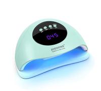 JODSONE Lampada UV per unghie, 4 Timer, ciano chiaro | Sensore automatico, Asciugatura rapida, 4 timer, Perfetto per uso domestico e in salone.