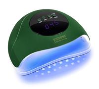 JODSONE Lampada UV per unghie, lampada portatile per unghie Gel Dryer con sensore automatico e 4 timer Strumenti per unghie per uso domestico del salone di bellezza Verde