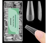 JODSONE Medium Long Square Fake Press on Nails Pre-shape Square Gel for Full Cover Acrylic Full Nail Tips 12 Sizes 360pcs for DIY Design at Home