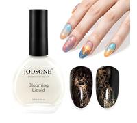 JODSONE Ocean Wave Blooming Gel, 16,5 ml Golden Waves, Liquido Blooming per Effetto Spalmato, Alta Fluidità per Texture a Onda, per Nail Art Fai-da-te, da Usare con Smalto Gel Trasparente