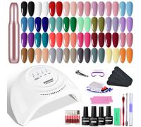 JODSONE Set di smalti per unghie in gel da 36 pezzi Set di frese per unghie a