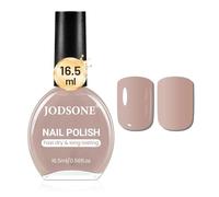 JODSONE Smalto marrone chiaro da 16,5 ml, grande volume, ad asciugatura rapida, lucentezza di lunga durata, nail art fai da te, per la casa, il viaggio, idea regalo