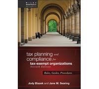 Jody Blazek Jan Tax Planning and Compliance for Tax-Exempt O (Copertina rigida)