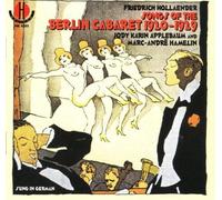 Jody Karen Applebaum - Songs of the Berlin Cabaret 1920 - 29 by Jody Karen Applebaum