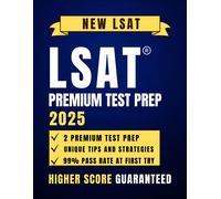 Jody M Hopson LSAT Premium Test Prep 2025 (Tascabile)