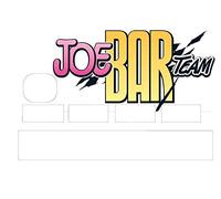 Joe Bar Team Adesivi per personalizzare la mappa blu
