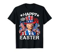 Joe Biden Happy Easter For Funny 4th Of July Camicia Uomo Donna Maglietta