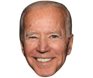 Joe Biden (Wink) Maschere di persone famose, facce di cartone