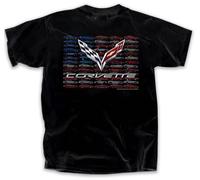 Joe Blow Chevrolet Corvette Bandiera Di Auto Impilati American Fatto USA Uomo T