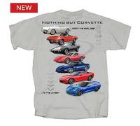 Joe Blow Nothing But Corvette Vintage American Muscolo Auto Uomo T Shirt CVNBC3