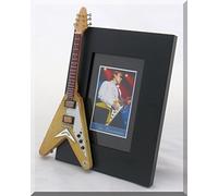 JOE BONAMASSA - Cornice per chitarra con immagine di Gibson Flying Vee